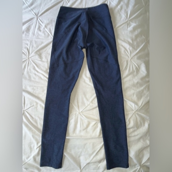 NWOT Outdoor Voices Navy Blue 7/8 Warm-Up Leggings SIZE SMALL - Picture 6 of 9